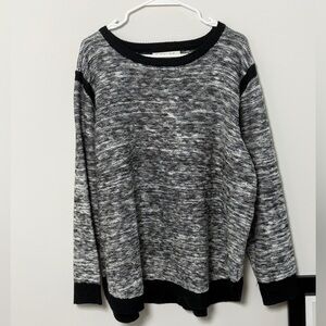 Emaline Woman Marled Knit Pullover Sweater